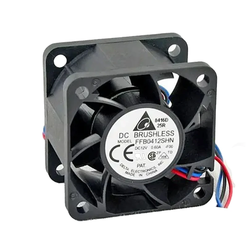 FFB0412SHN-F00 | Delta Electronics 12VDC 6W Axial Fan for Server and Telecommunications Cooling