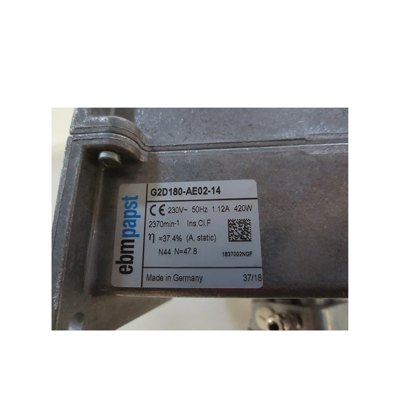 G2D180-AE02-14 | ebm-papst 230V 420W AC Centrifugal Blower for HVAC