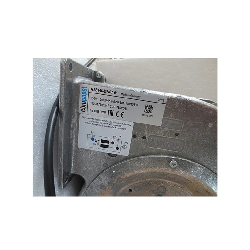 G2E146-DW07-10 | ebm-papst 230V 150W AC Centrifugal Blower for Wind Turbines