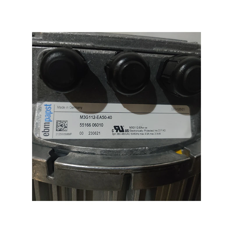 G3G250-MW50-01 | ebm-papst 400V 2400W EC Centrifugal Blower for Boiler Systems