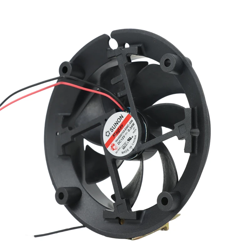 HA60201V3-E00U-A99 | SUNON 12V 0.34W Ø86x30.4mm 22.1m3/h DC Axial Fan for Industrial Cooling