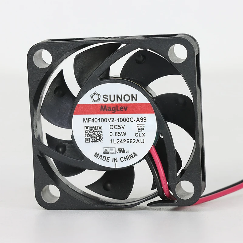 MF40100V2-1000U-A99 | SUNON 5V 0.65W 40x40x10mm 7m3/h DC Axial Fan for Telecommunications