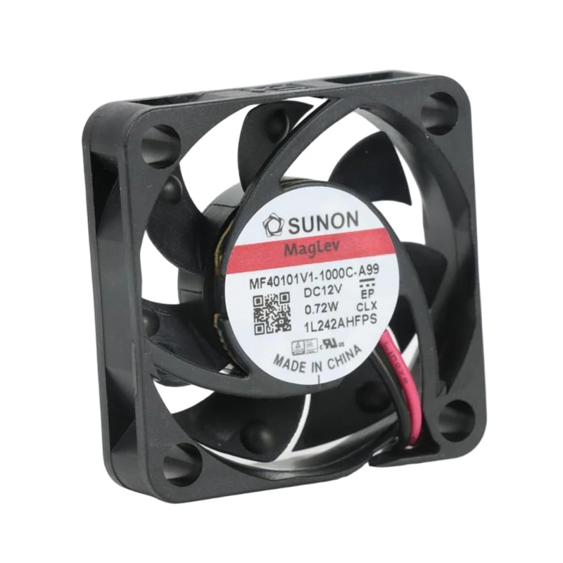 MF40101V1-1000U-A99 | SUNON 12V 0.72W 40x40x10mm 8m3/h DC Axial Fan for Telecommunications