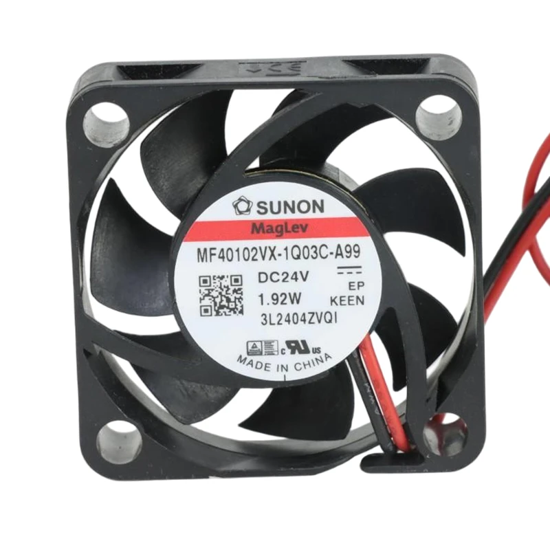 MF40102VX-1Q03U-A99 | SUNON 24V 1.92W 40x40x10mm 11m3/h DC Axial Fan for Telecommunications