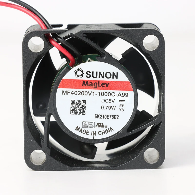 MF40200V1-1000U-A99 | SUNON 5V 0.79W 40x40x20mm 8.9m3/h DC Axial Fan for Telecommunications