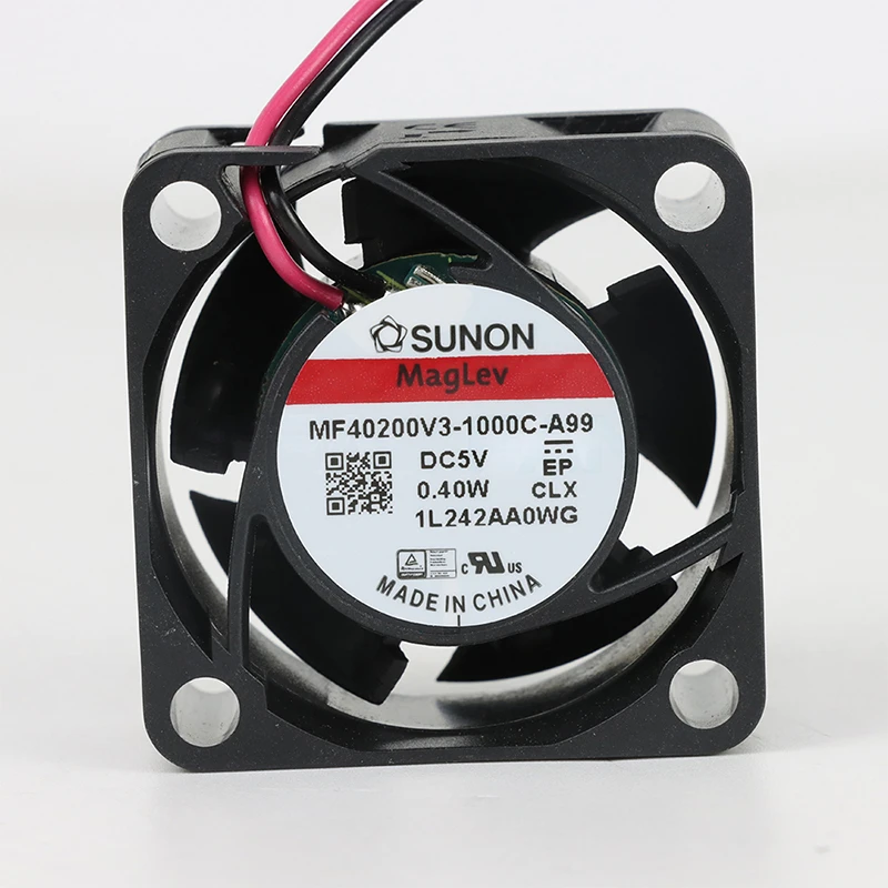 MF40200V3-1000U-A99 | SUNON 5V 0.4W 40x40x20mm 6.3m3/h DC Axial Fan for Telecommunications