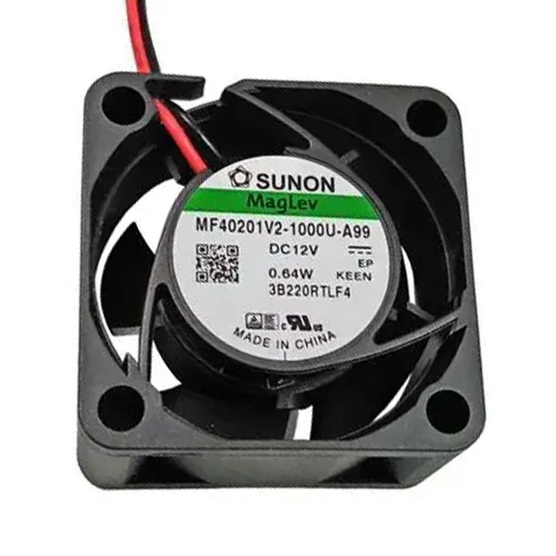 MF40201V2-1000U-G99 | SUNON 12V 0.54W 40x40x20mm 13.1m3/h DC Axial Fan for Telecommunications