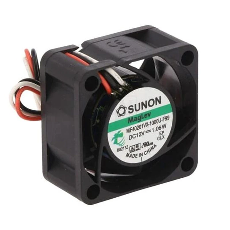 MF40201VX-1000U-F99 | SUNON 12V 0.96W 40x40x20mm 18.1m3/h DC Axial Fan for Telecommunications