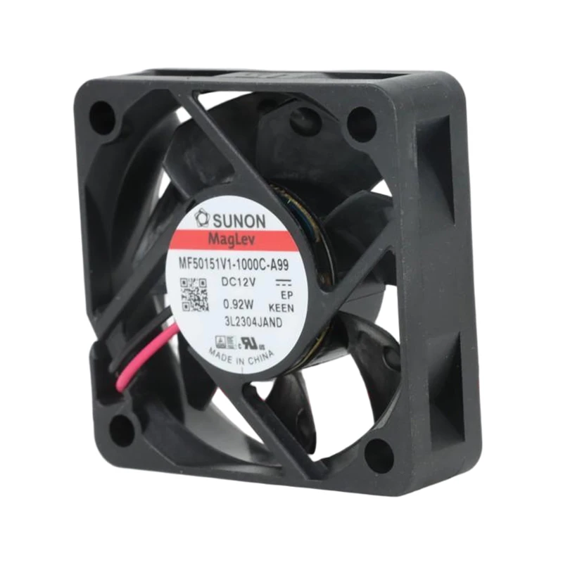 MF50151V1-1000U-A99 | SUNON 12V 0.92W 50x50x15mm 17m3/h DC Axial Fan for Telecommunications
