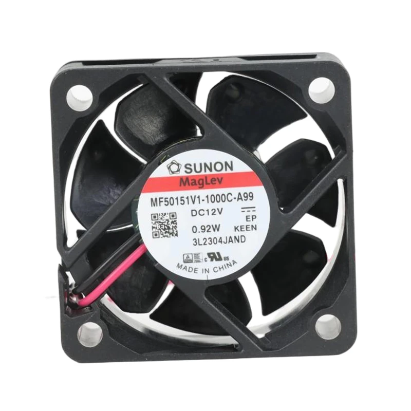 MF50151V1-1000U-A99 | SUNON 12V 0.92W 50x50x15mm 17m3/h DC Axial Fan for Telecommunications