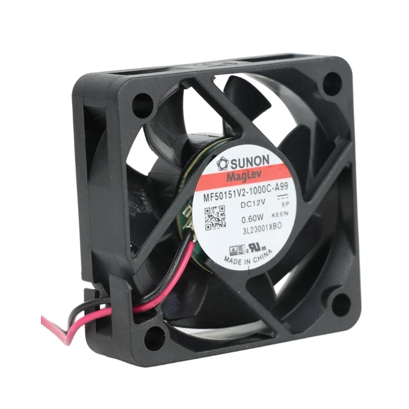 MF50151V2-1000U-A99 | SUNON 12V 0.61W 50x50x15mm 22.1m3/h DC Axial Fan for Telecommunications