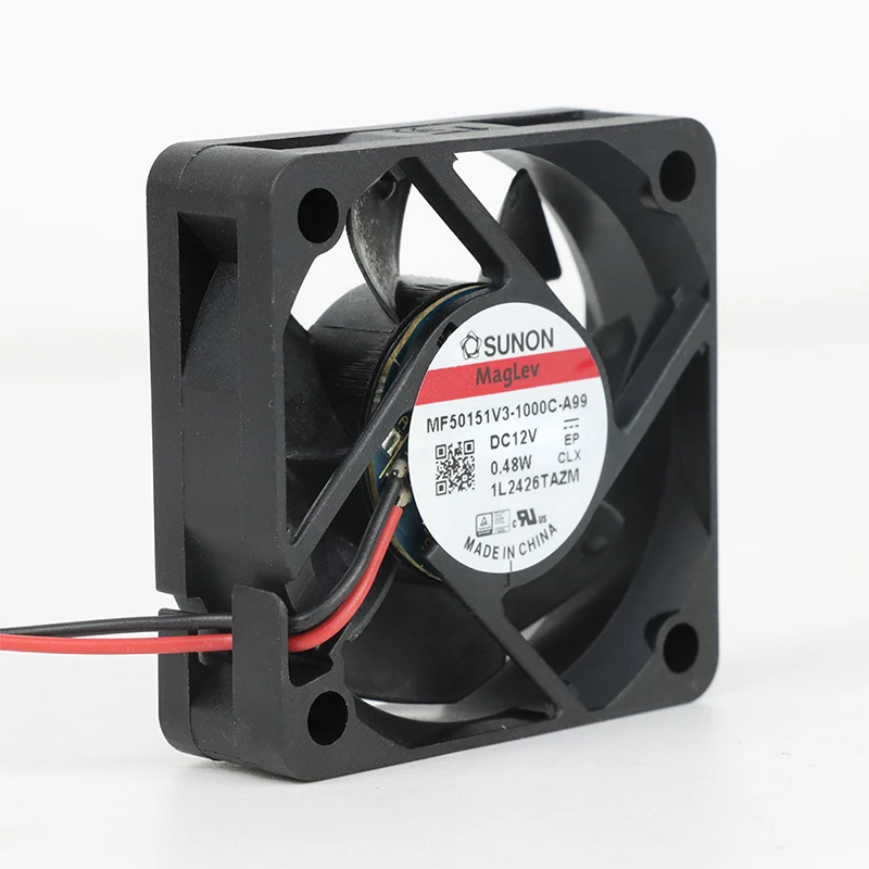 MF50151V3-1000U-A99 | SUNON 12V 0.48W 50x50x15mm 10.2m3/h DC Axial Fan for Telecommunications