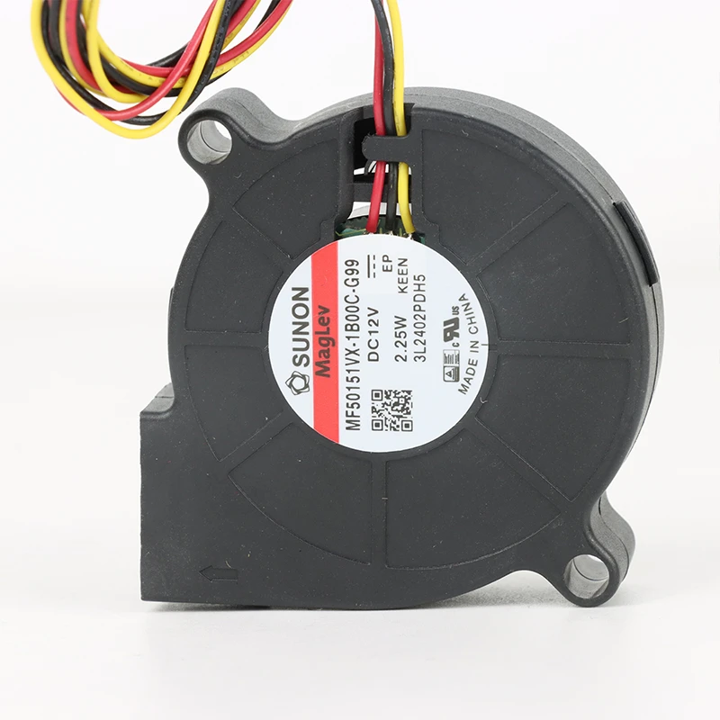 MF50151VX-1B00U-G99 | SUNON 12V 1.86W 50x50x15mm 6200rpm DC Axial Fan for New Energy