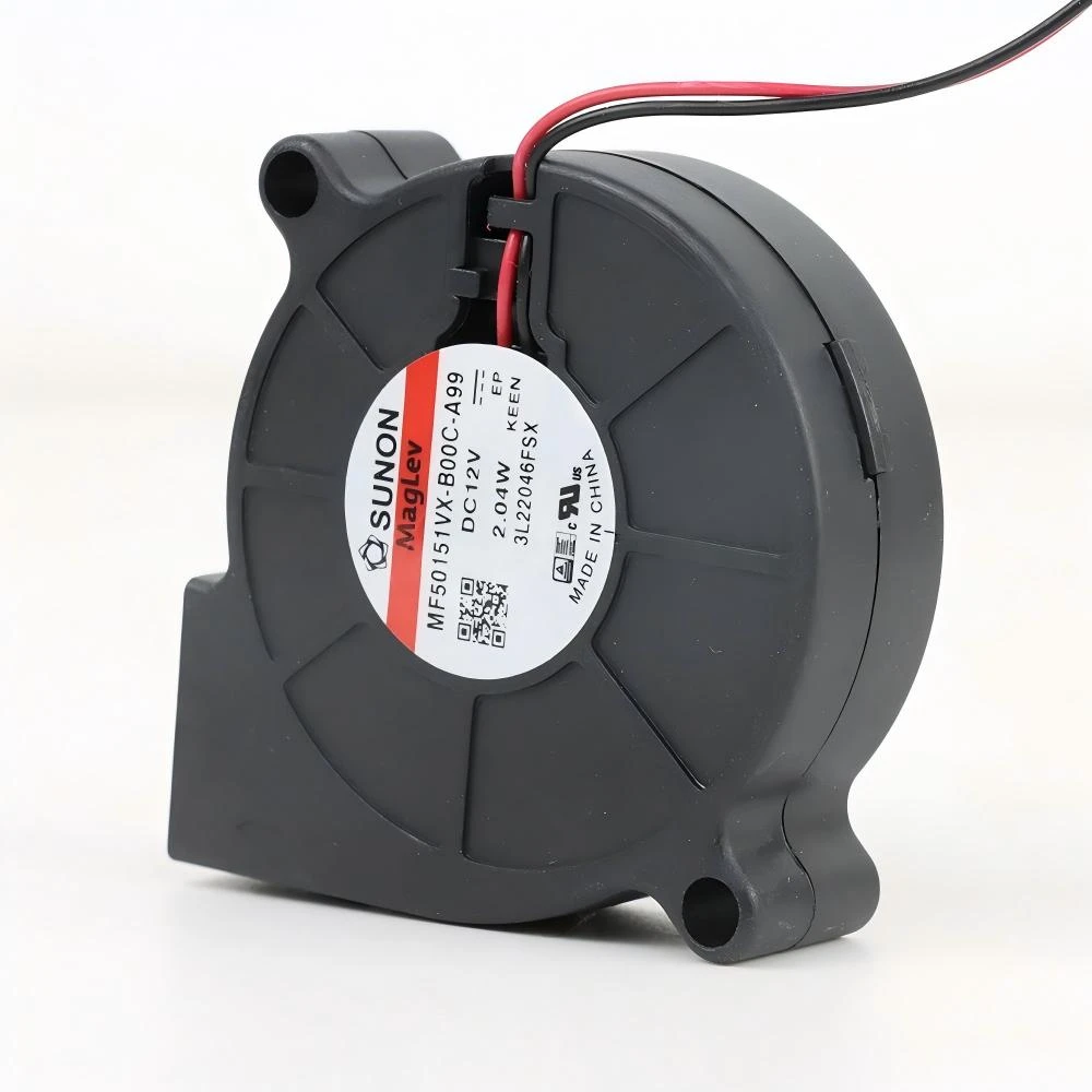 MF50151VX-B00U-A99 | SUNON 12V 2.04W 50x50x15mm 5.4m3/h DC Axial Fan for Telecommunications