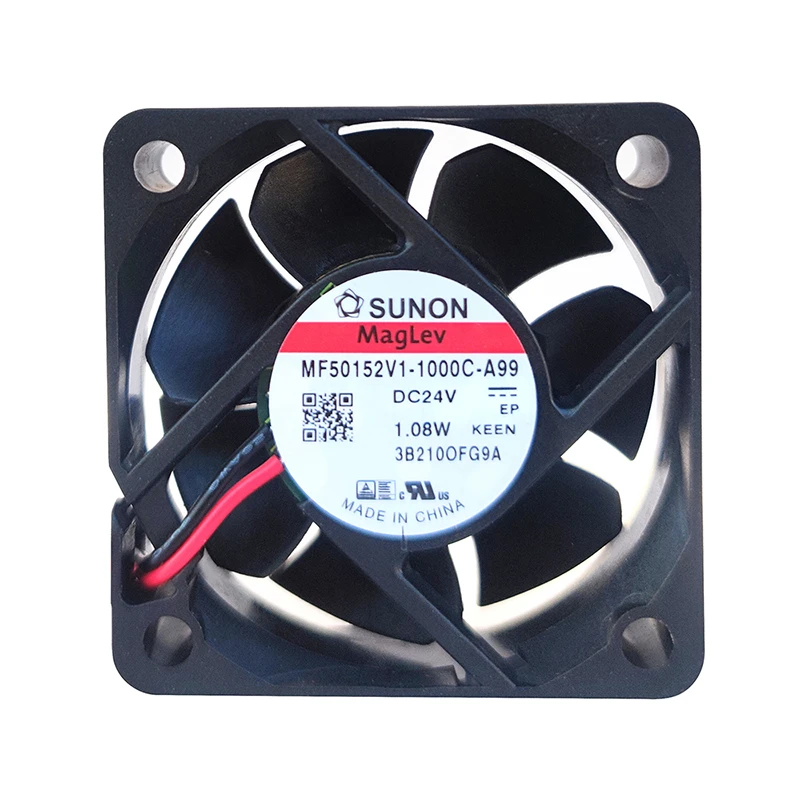 MF50152V1-1000U-A99 | SUNON 24V 1.08W 50x50x15mm 17m3/h DC Axial Fan for Telecommunications