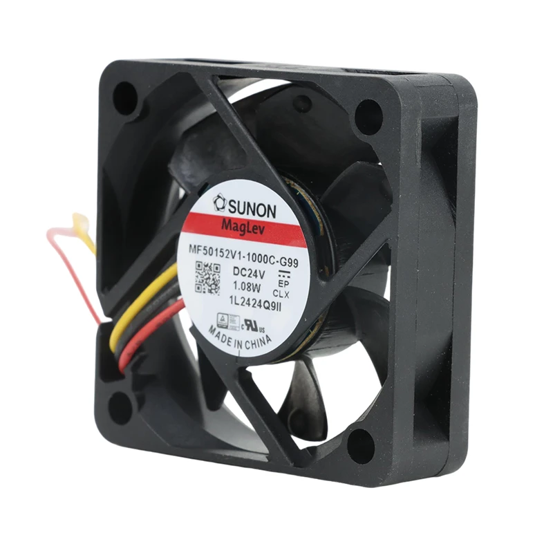 MF50152V1-1000U-G99 | SUNON 24V 1.08W 50x50x15mm 17m3/h DC Axial Fan for Telecommunications