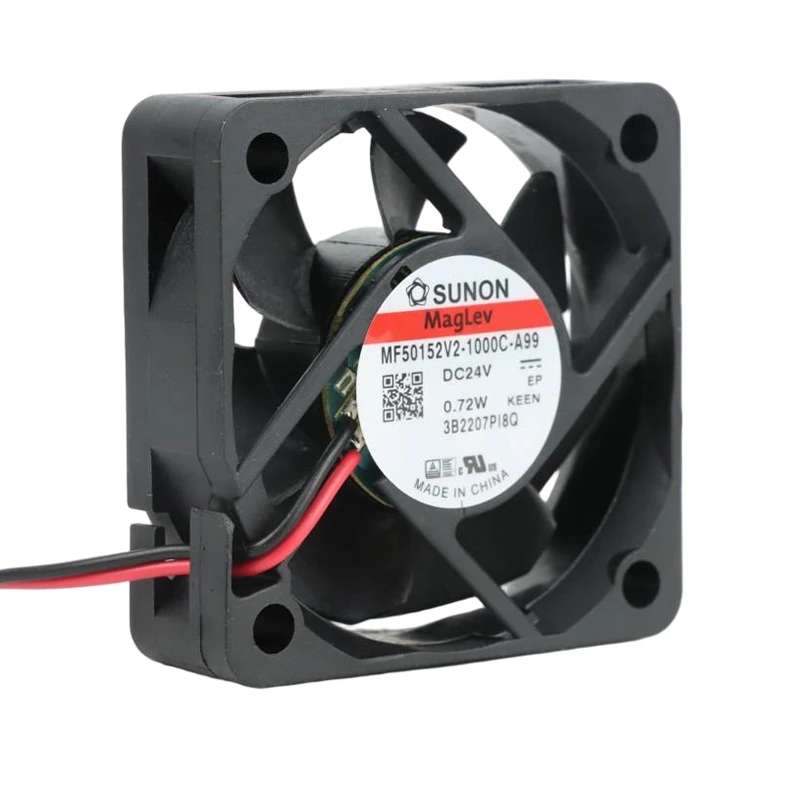MF50152V2-1000U-A99 | SUNON 24V 0.72W 50x50x15mm 13m3/h DC Axial Fan for Telecommunications