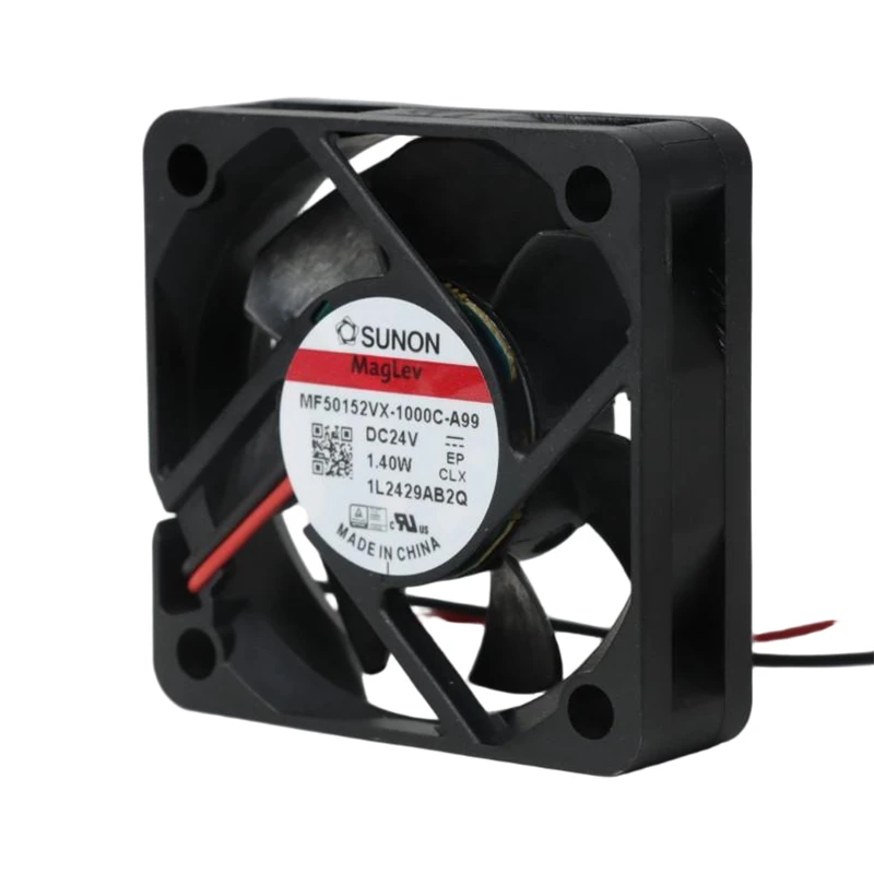 MF50152VX-1000U-A99 | SUNON 24V 1.4W 50x50x15mm 18.6m3/h 7200rpm DC Axial Fan for New Energy