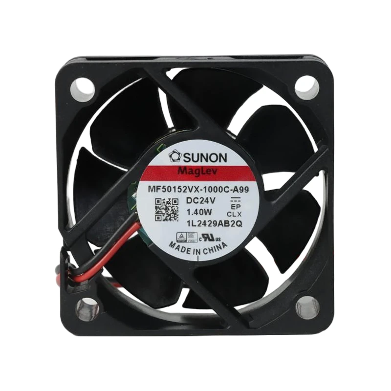 MF50152VX-1000U-A99 | SUNON 24V 1.4W 50x50x15mm 18.6m3/h 7200rpm DC Axial Fan for New Energy