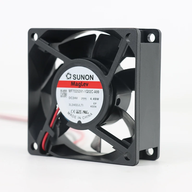 MF70252V1-1Q02C-A99 | SUNON 24V 4.49W 70x70x25mm DC Axial Fan for Telecommunications