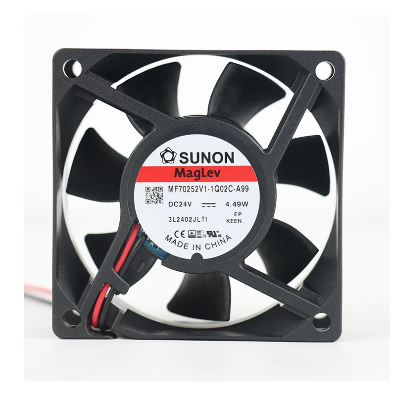 MF70252V1-1Q02C-A99 | SUNON 24V 4.49W 70x70x25mm DC Axial Fan for Telecommunications