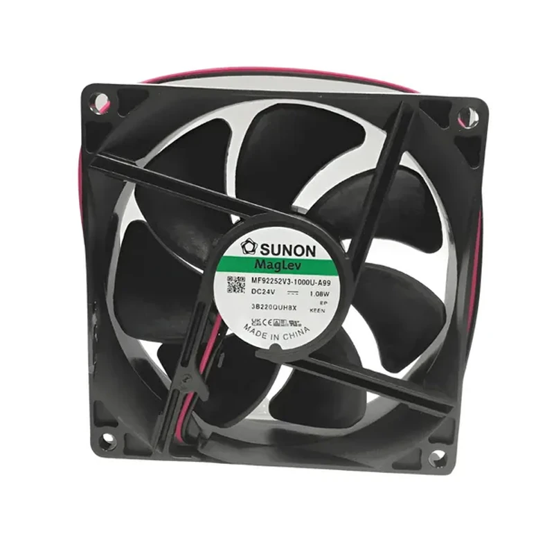 MF92252V3-1000U-A99 | SUNON 24V 1.01W 92x92x25mm 67.1m3/h DC Axial Fan for Telecommunications