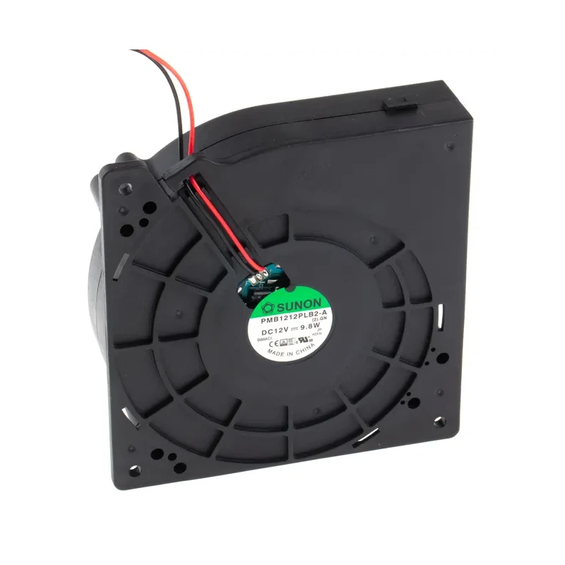PMB1212PLB2-A (2).GN | SUNON 12V 9.8W 120x120x32mm DC Centrifugal Blower for Industrial Cooling