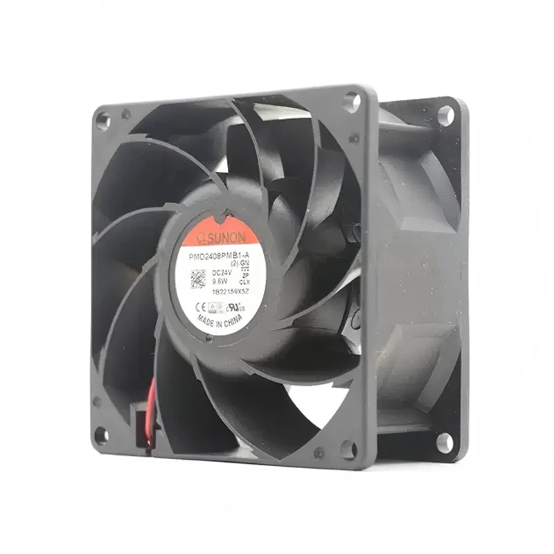 PMD2408PMB1-A (2).GN | SUNON 24V 9.6W 80x80x38mm 84m3/h DC Axial Fan for Industrial Cooling
