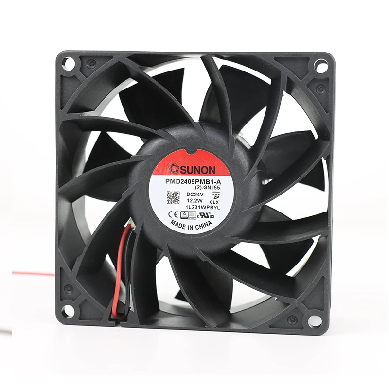 PMD2409PMB1-A (2).GN I55 | SUNON 24V 12.2W 92x92x38mm DC Axial Fan for Industrial Cooling