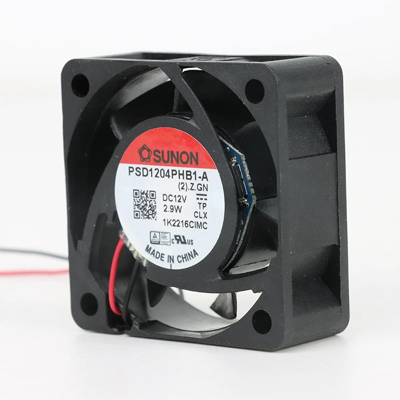 PSD1204PHB1-A  (2).Z.GN | SUNON 12V 40x40x15mm 23.8m3/h DC Axial Fan for Industrial Cooling