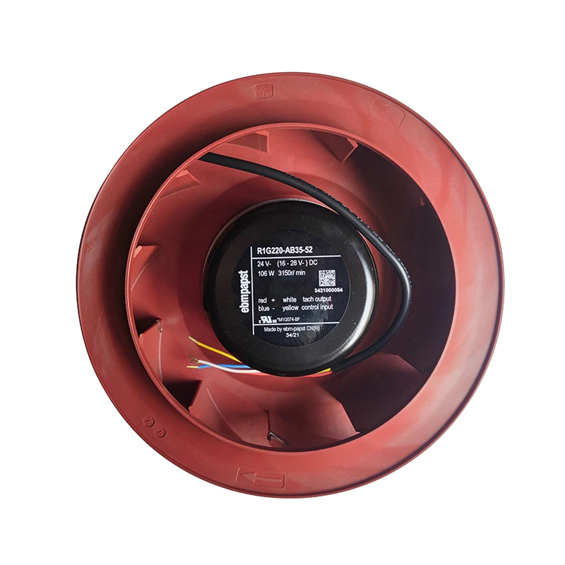 R1G220-AB35-52 | ebm-papst 24V 106W Centrifugal Fan for Telecom
