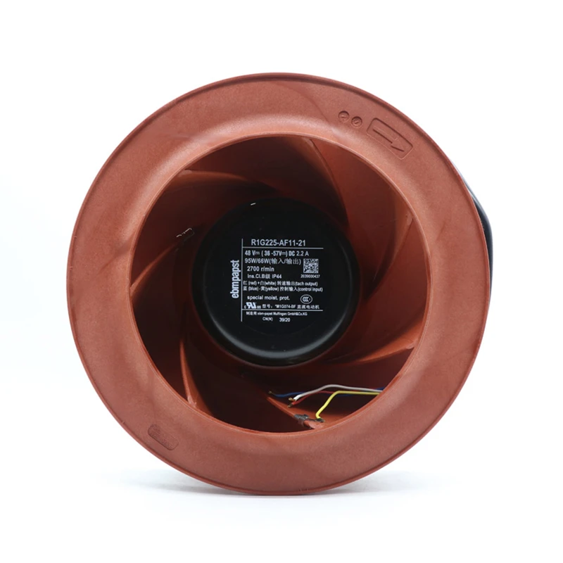 R1G225-AF11-21 | ebm-papst 48V 95W Centrifugal Fan for Data Center