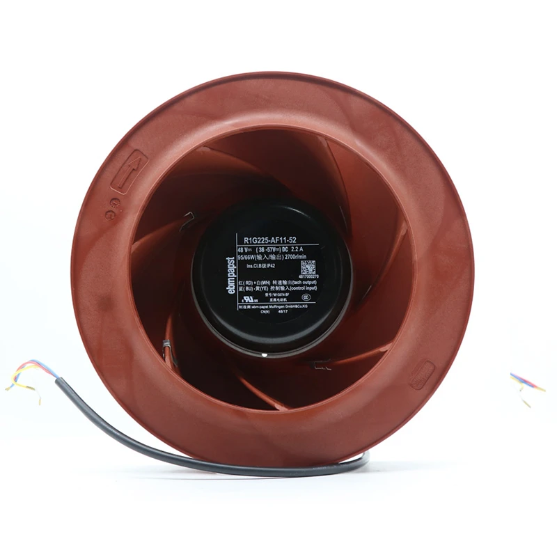R1G225-AF11-52 | ebm-papst 48V 95W Centrifugal Fan for Cleanroom