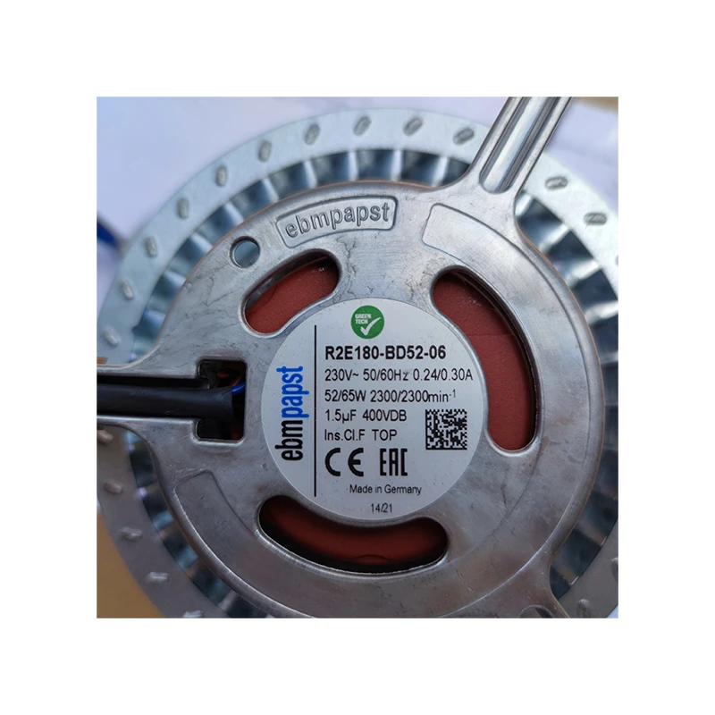 R2E180-BD52-07 | ebm-papst 230V 65W Centrifugal Fan for Automation