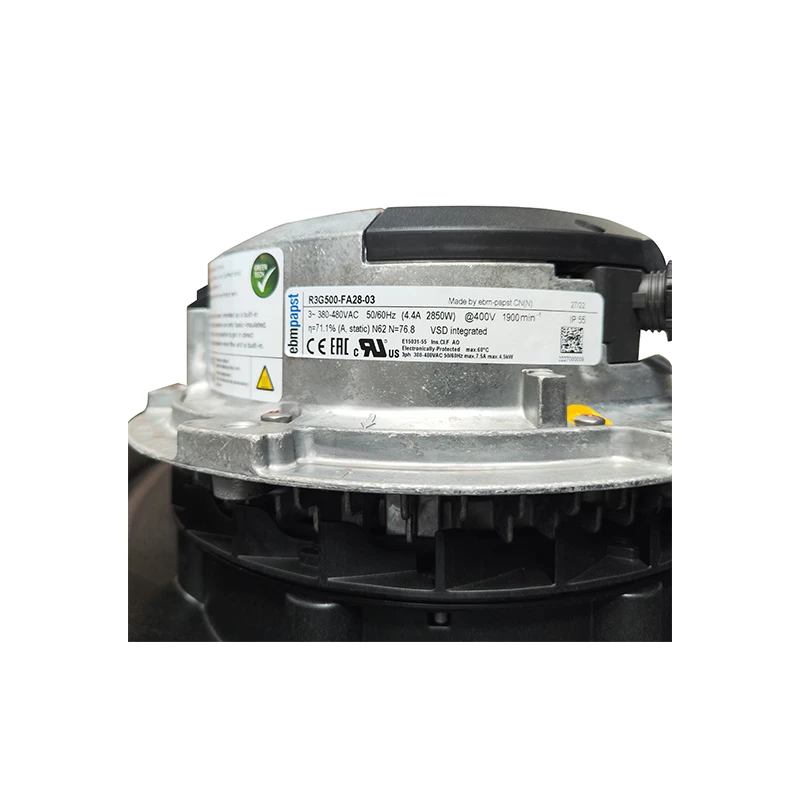 R3G500-FA28-03 | ebm-papst 3~380-480V 2850W Centrifugal Fan for New Energy
