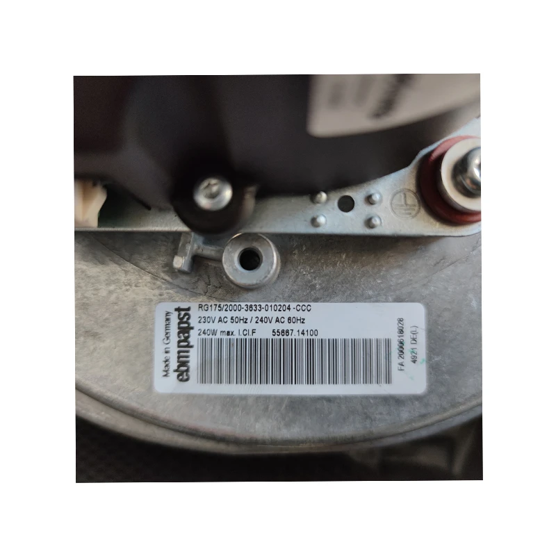 RG175/2000-3633-010204 | ebm-papst 230V 240W Centrifugal Blower for Boilers