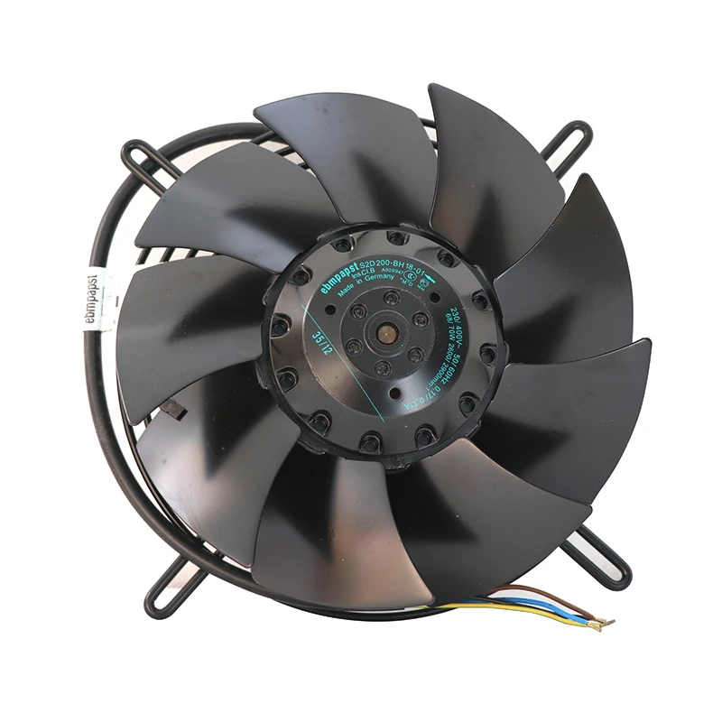 S2D200-BH18-01 | ebm-papst 230V 68W AC Axial Fan for Rail Transit Cooling