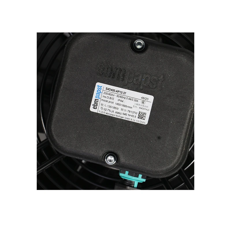 S4D400-AP12-37 | ebm-papst 400V 185W AC Axial Fan for HVAC System Cooling