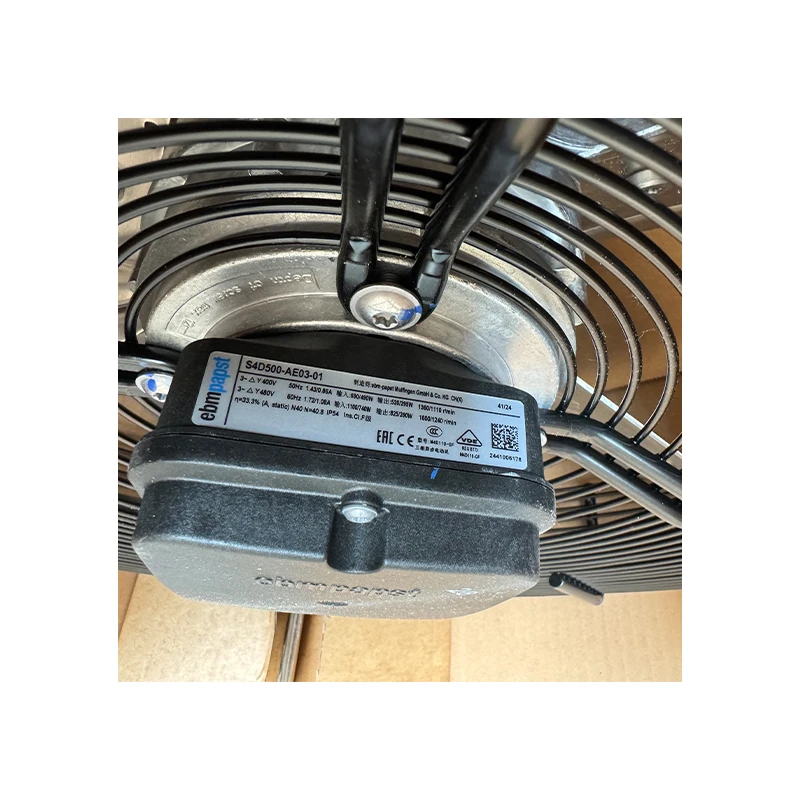 S4D500-AE03-01 | ebm-papst 480V 1100W AC Axial Fan for Refrigeration Cooling