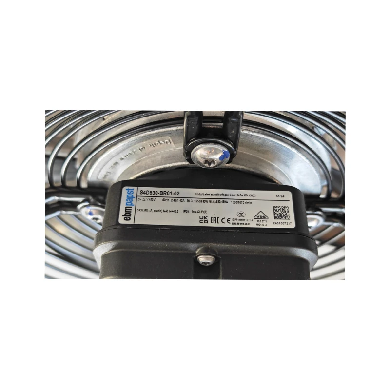 S4D710-AF01-01 | ebm-papst 400V 2380W AC Axial Fan for Refrigeration Cooling