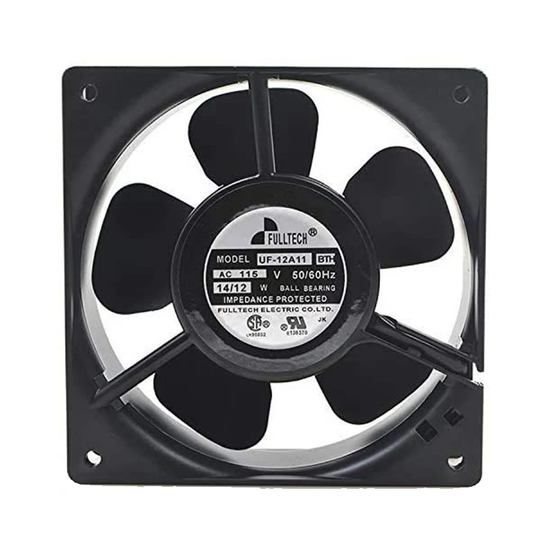 UF-12A11BTH | Fulltech 115VAC 12W AC Axial Fan for Control Cabinet and Power Supply Cooling