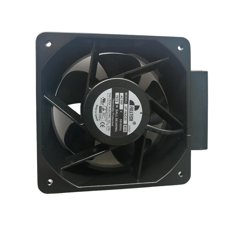 UF-18JC23BTHD | Fulltech 230VAC 72W AC Axial Fan for HVAC and Industrial Equipment Cooling