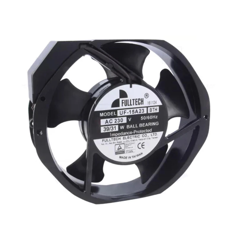 UF-15A23BTH | Fulltech 230VAC 31W AC Axial Fan for Control Cabinet and Power Supply Cooling
