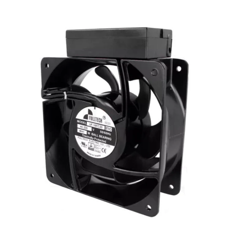 UF-16FC23BTHD | Fulltech 230VAC 41W AC Axial Fan for HVAC and Industrial Equipment Cooling
