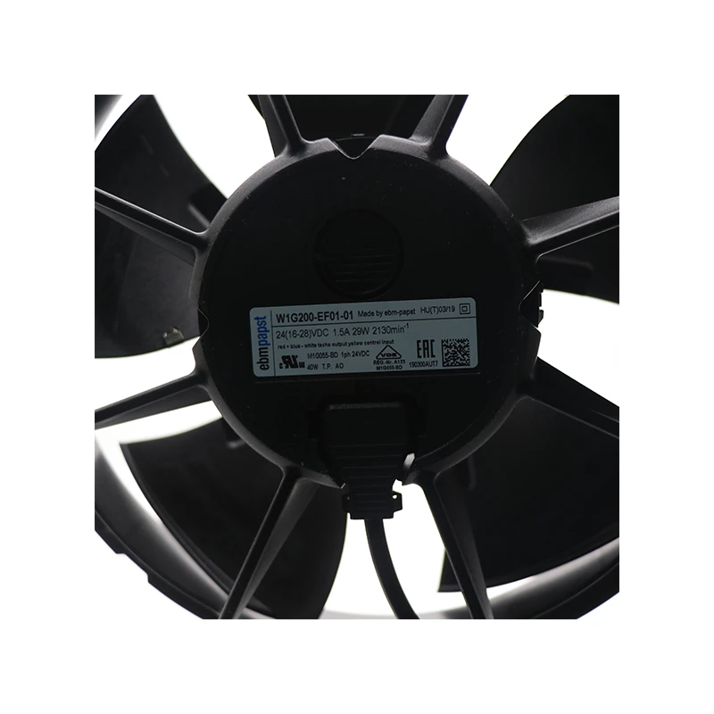 W1G200-EF01-01 | ebm-papst 24V 29W EC Axial Fan for Air Handling Cooling