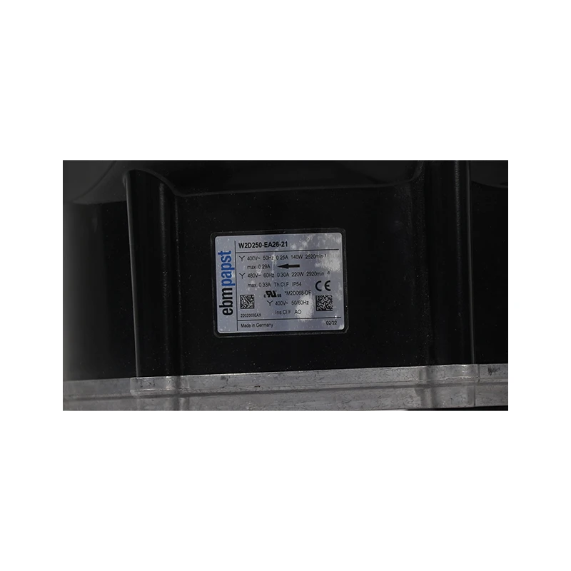 W2D250-EA26-21 | ebm-papst 480V 220W AC Axial Fan for Air Handling Cooling