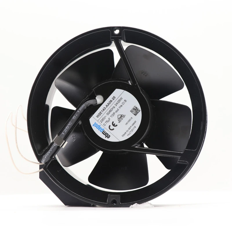 W2E143-AA09-25 | ebm-papst 230V 24W AC Axial Fan for Equipment Cooling
