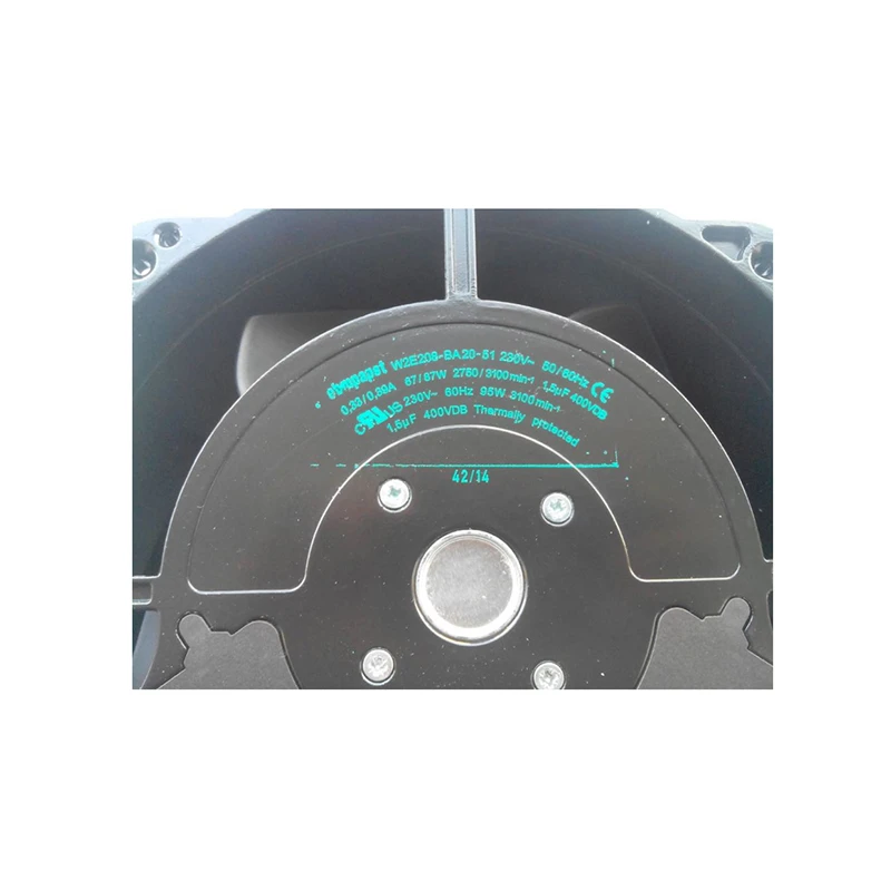 W2E208-BA20-51 | ebm-papst 230V 67W AC Axial Fan for Equipment Cooling