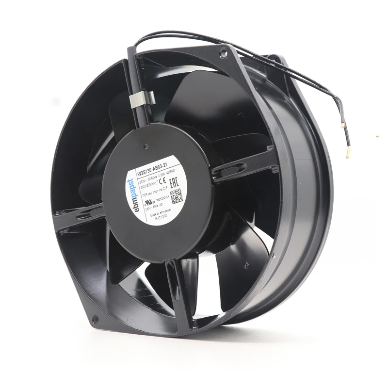 W2S130-AB03-21 | ebm-papst 230V 45W AC Axial Fan for Equipment Cooling