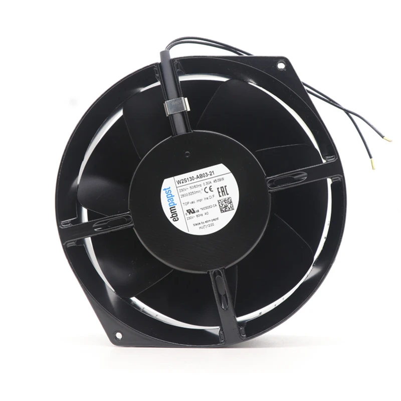W2S130-AB03-21 | ebm-papst 230V 45W AC Axial Fan for Equipment Cooling